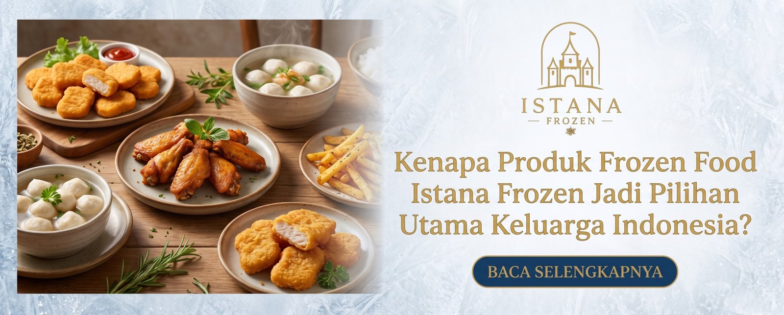 Kenapa Produk Frozen Food Istana Frozen Jadi Pilihan Utama Keluarga Indonesia?