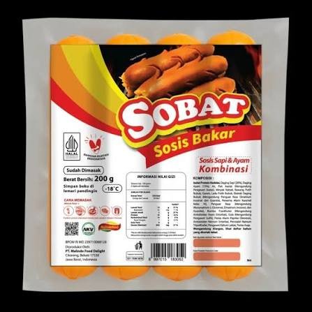 Sobat Sosis Bakar Kombi 4pcs