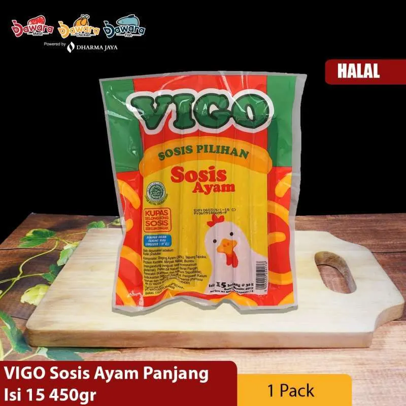 Vigo Sosis ayam 15pcs
