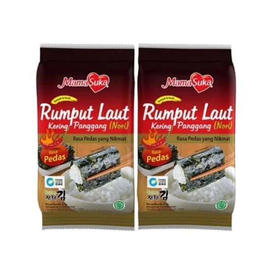 MamaSuka Nori Pedas 2/Pack