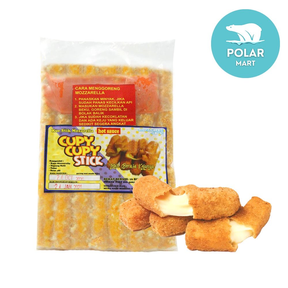 Cupy2 Stick Mozarella Hot Sauce 10 pcs