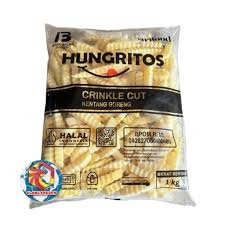 Hungritos Kentang Goreng Crinckle 1kg