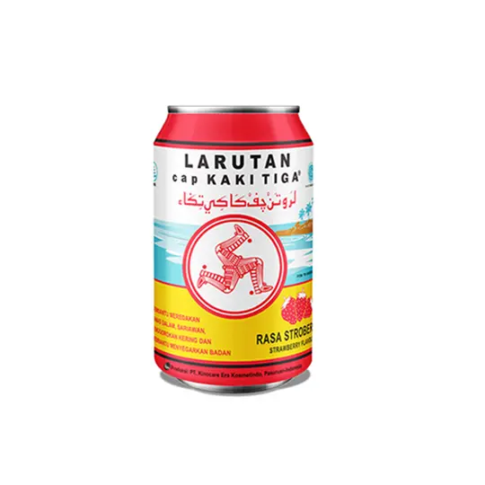 Larutan Cap Kaki Tiga Strawberry