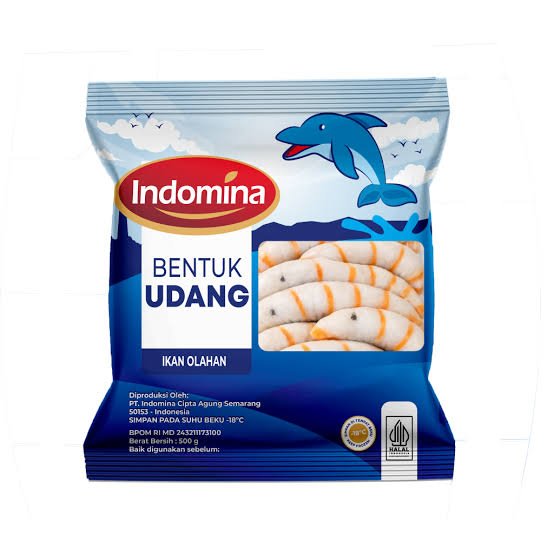 Indomina Bentuk Udang