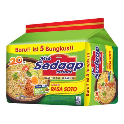 Mie Seedap Kuah Soto Isi 5