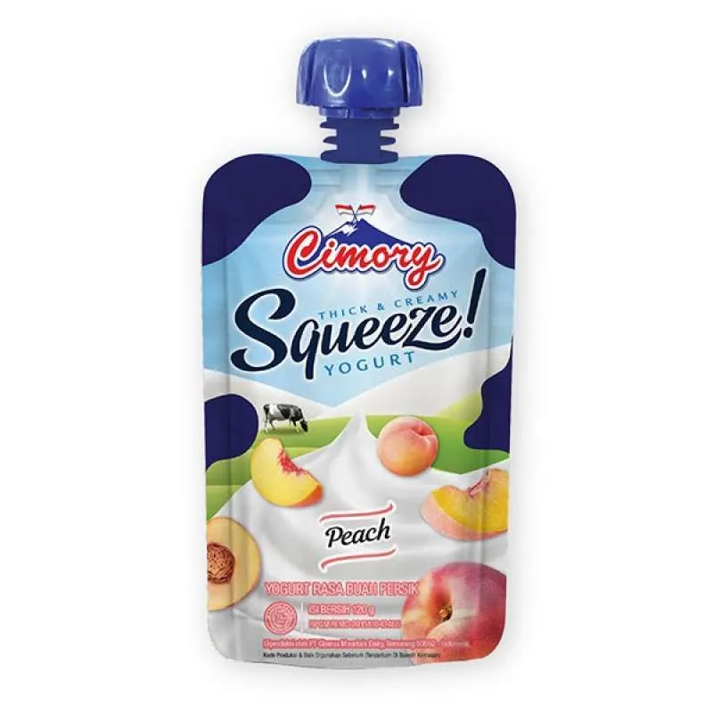 Cimory Yogurt Squeeze Peach