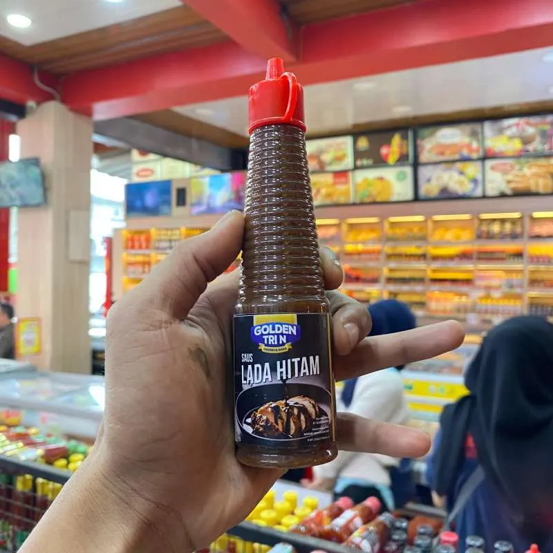 Golden Tri N Saus Lada Hitam