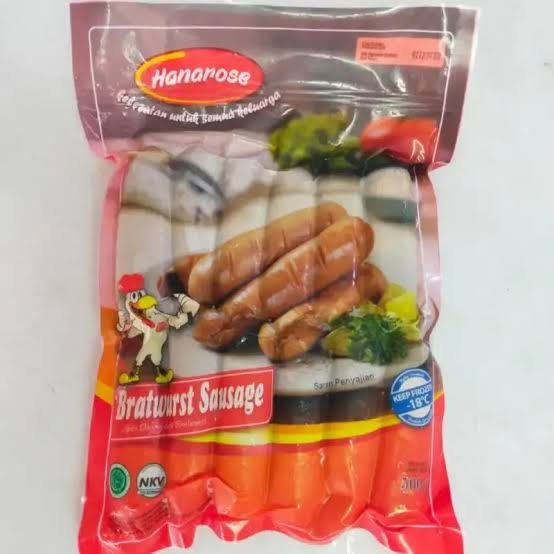 Hanarose Sosis Brat Isi 12 500g