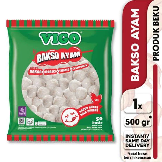 Vigo Bakso Ayam 50pcs