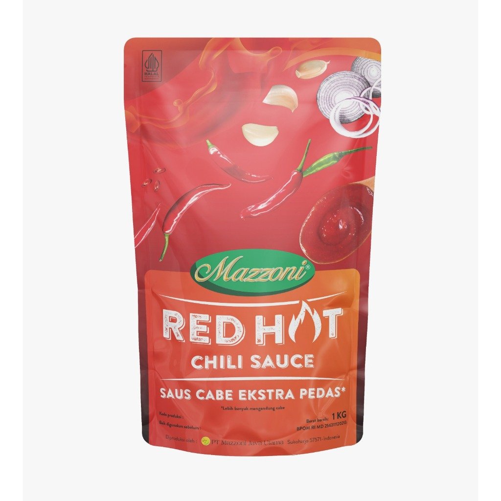 Mazzoni Red Hot Chili Sauce