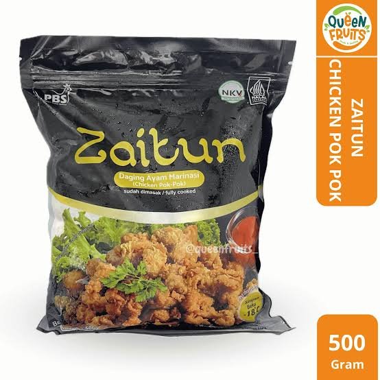 Zaitun Chicken Pok Pok 500gr