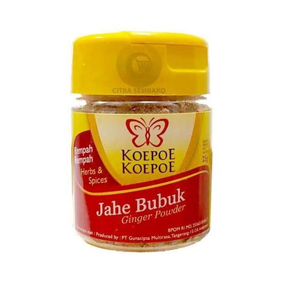 Koepoe Koepoe Jahe Bubuk