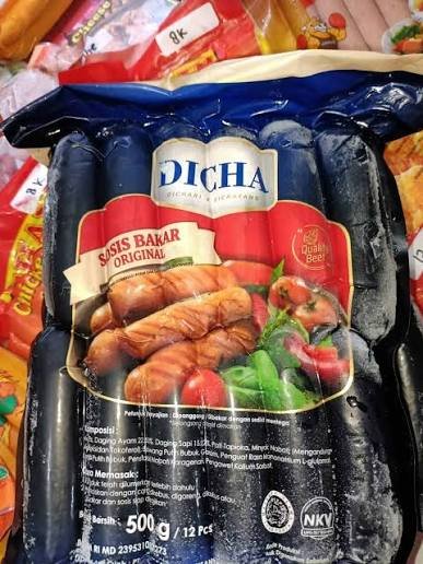 Dicha Sosis Ayam Coctail Coklat