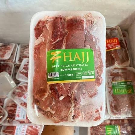 Hajj Beef Slice Hijau 500g
