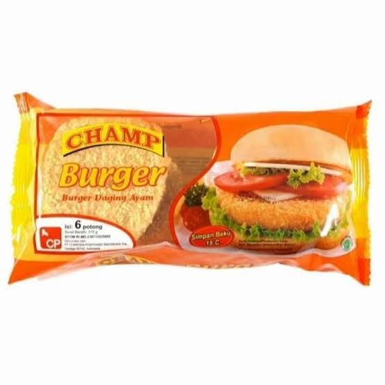 Champ Crispy Burger Isi 6