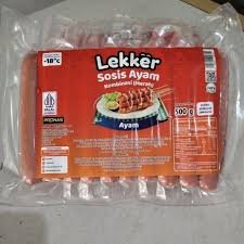 Lekker Sosis Ayam 21pcs 500g