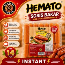 Hemato Sosis Bakar kombi Isi 14