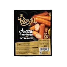 Royal cheese Frankfurter 200gr