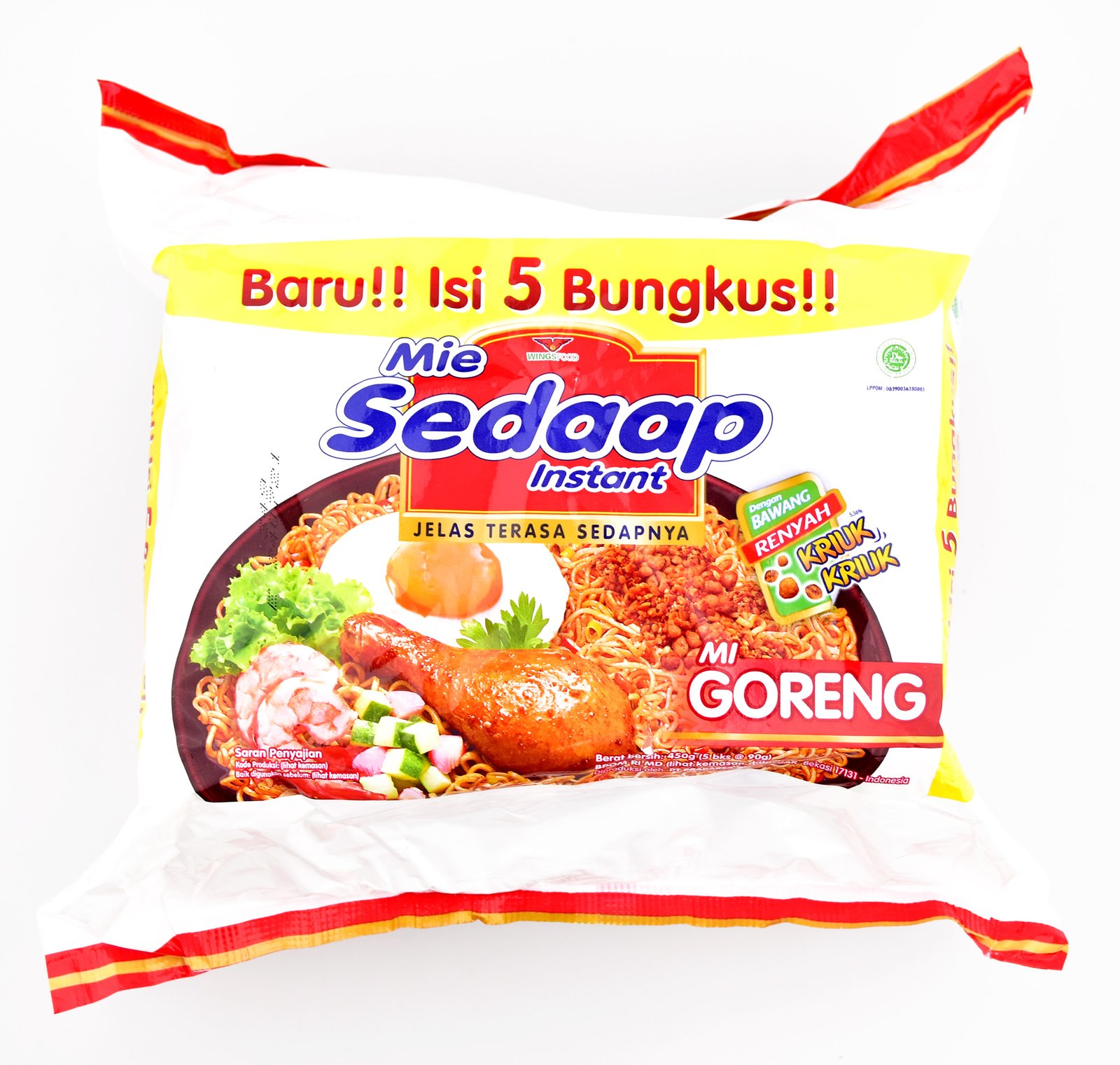 Mie Seedap Goreng Bawang Bag Isi 5