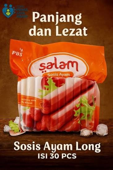 Salam Sosis Ayam Isi 30 Long 1kg