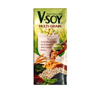 V-Soy Soya Bean Milk UHT Multi Grain